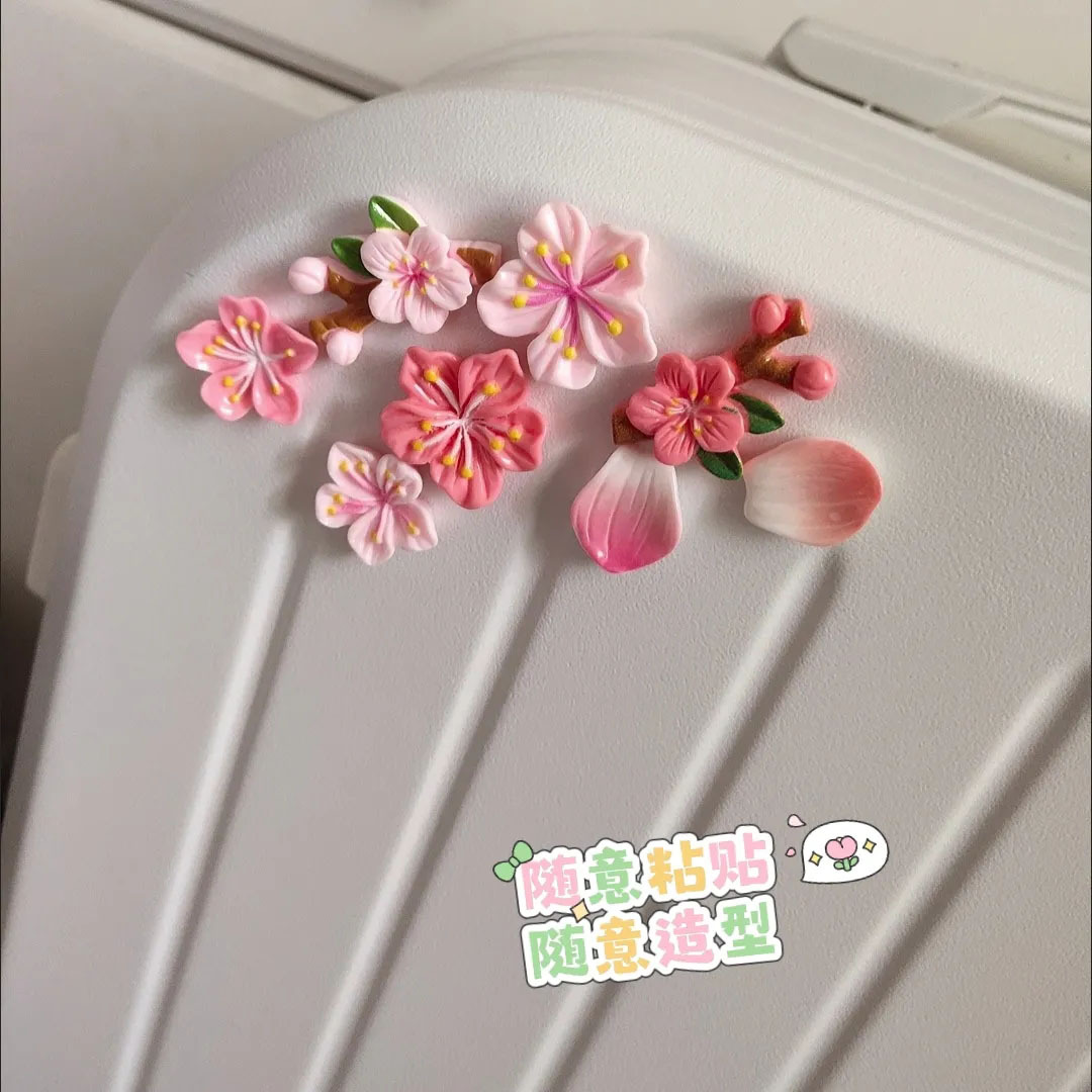 ملصق سيارة على شكل زهرة الخوخ  - مراجعة Car Accessories Sticker وسعره