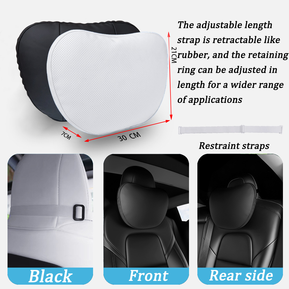 وسادة رقبة ناعمة من الجلد الصن - مراجعة Car Accessories Nearby وسعره