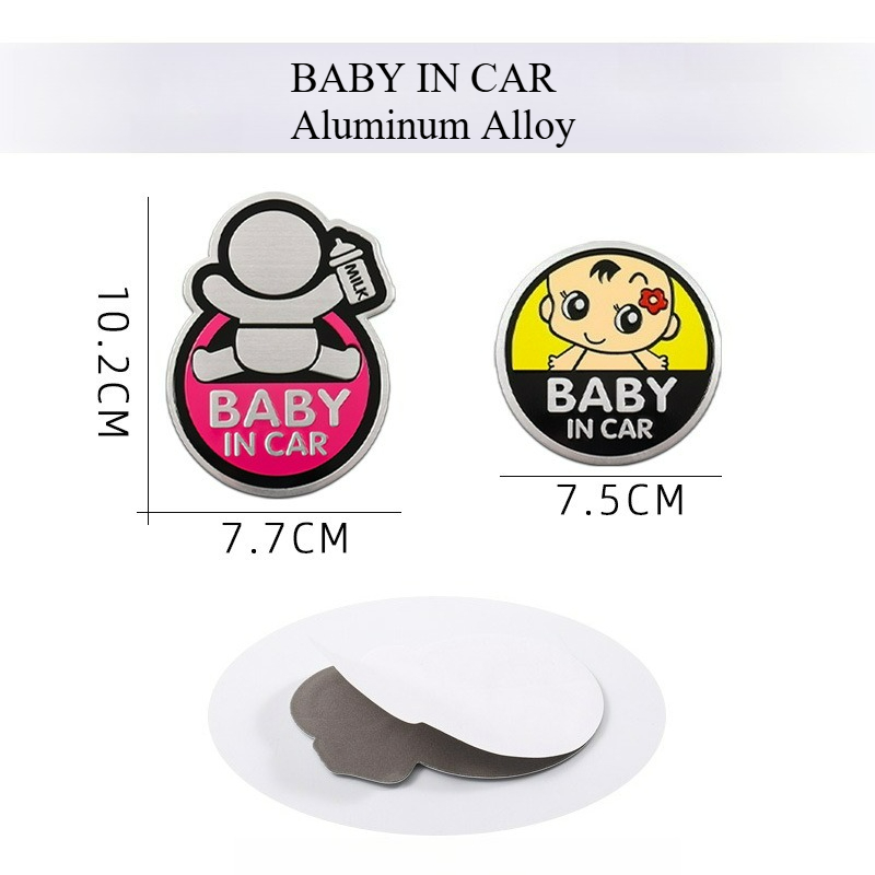 ملصقات تحذيرية للسيارة من سبائ - مراجعة Car Accessories Sticker وسعره