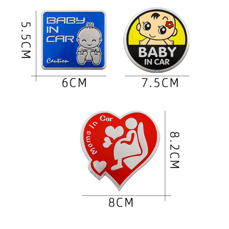 ملصقات تحذيرية للسيارة من سبائ - مراجعة Car Accessories Sticker وسعره