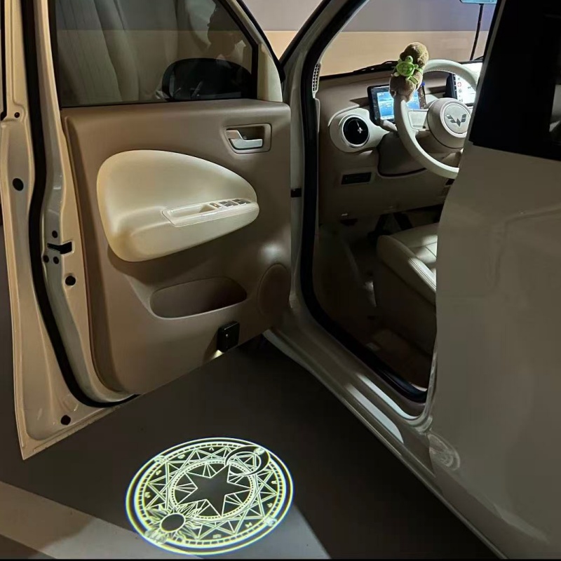 مصباح ترحيب للسيارة بتصميم سيل - مراجعة Car Accessories Parts وسعره