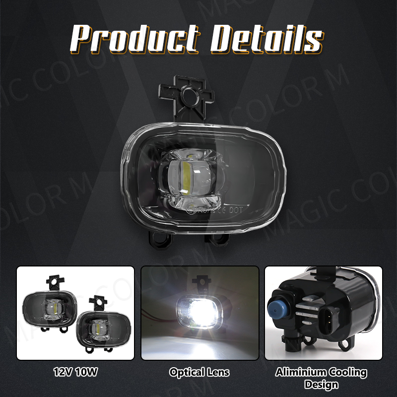 2 قطعة LED أضواء الضباب لنيسان - مراجعة Car Accessories Nissan Xtrail وسعره