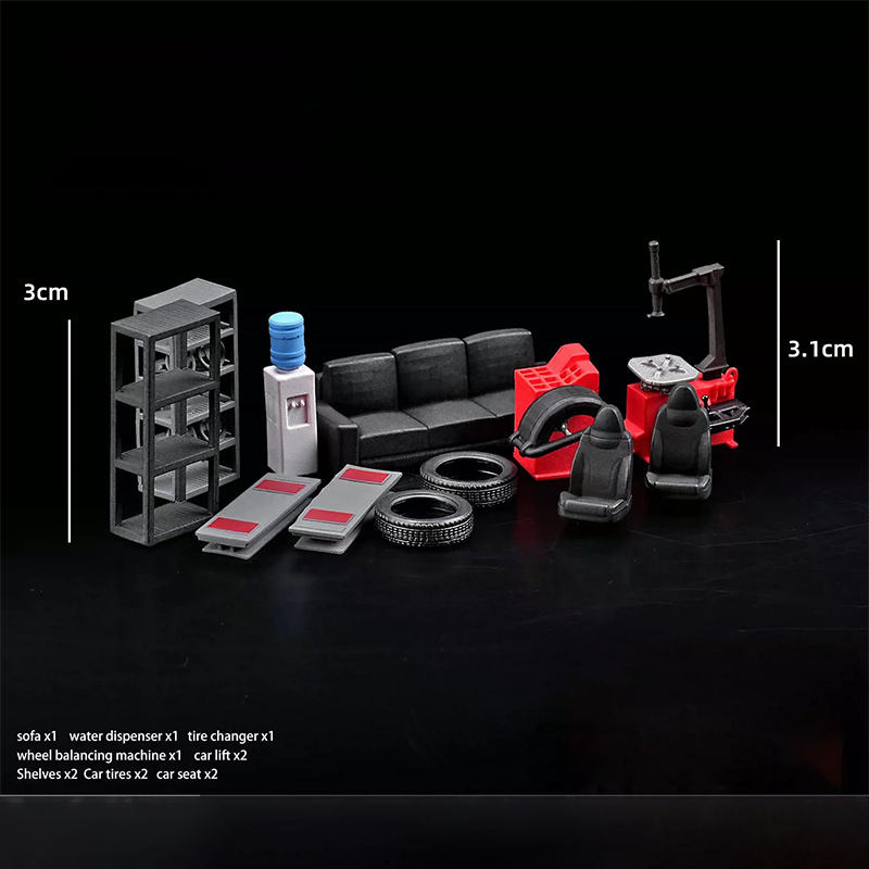 مجموعة ديكورات واقعية لورشة إص - مراجعة Car Accessories For Decoration وسعره