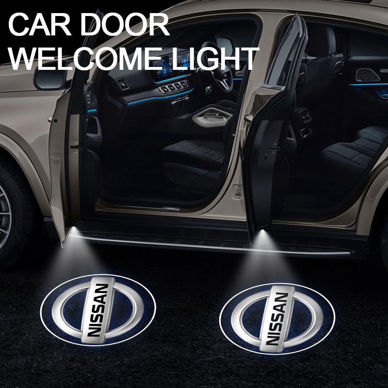 ضوء ليزر ترحيبي لباب السيارة ي - مراجعة Car Accessories Nissan Xtrail وسعره