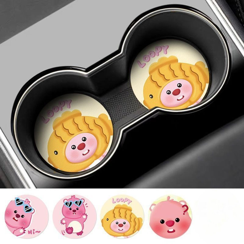 حامل أكواب سيارة كرتوني إبداعي - مراجعة Car Accessories For Decoration وسعره